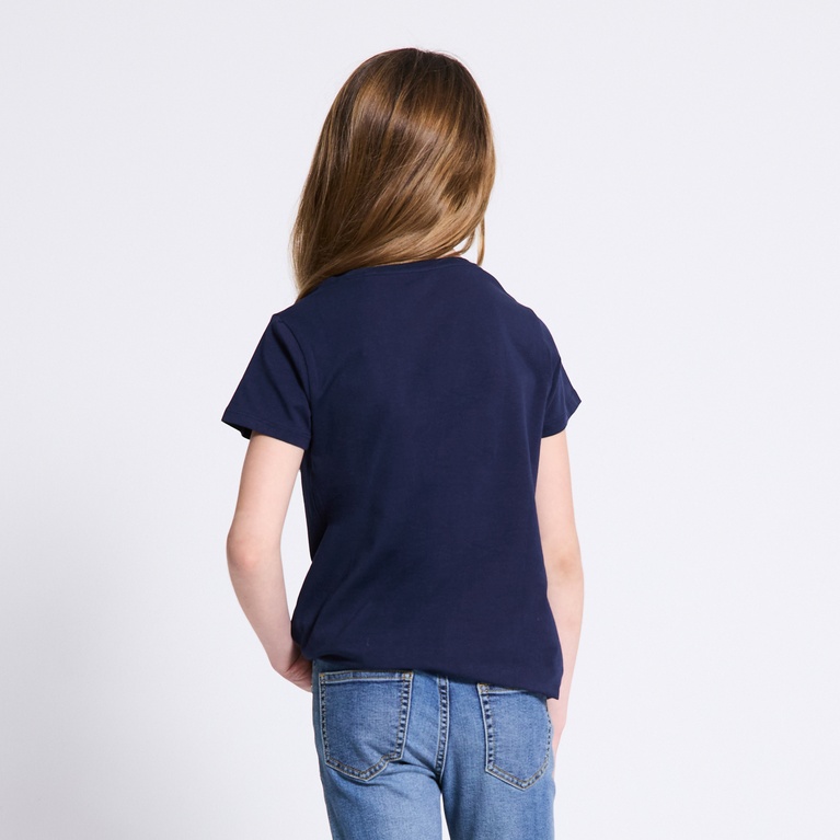 Basic tee "Filippa star" Navy